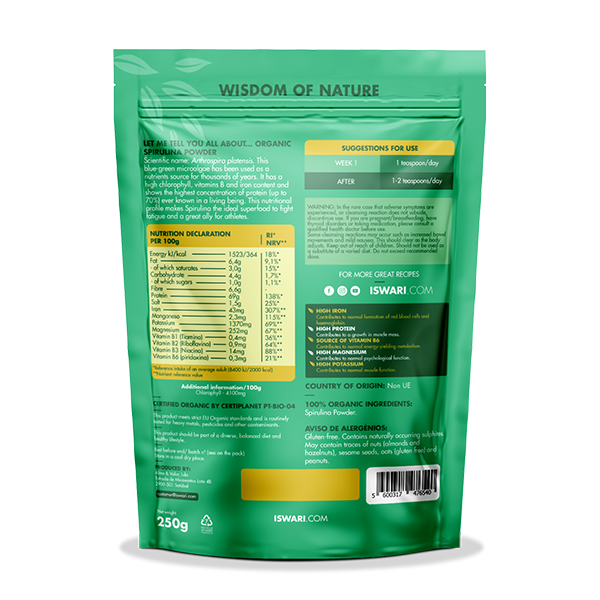 Spirulina Powder Bio 2