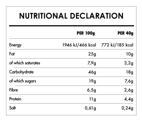 Oat Bar Choco Chip 6