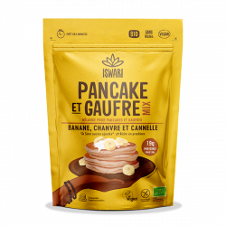 Pancake- und Waffelmischung - Banane, Hanf und Zimt 1
