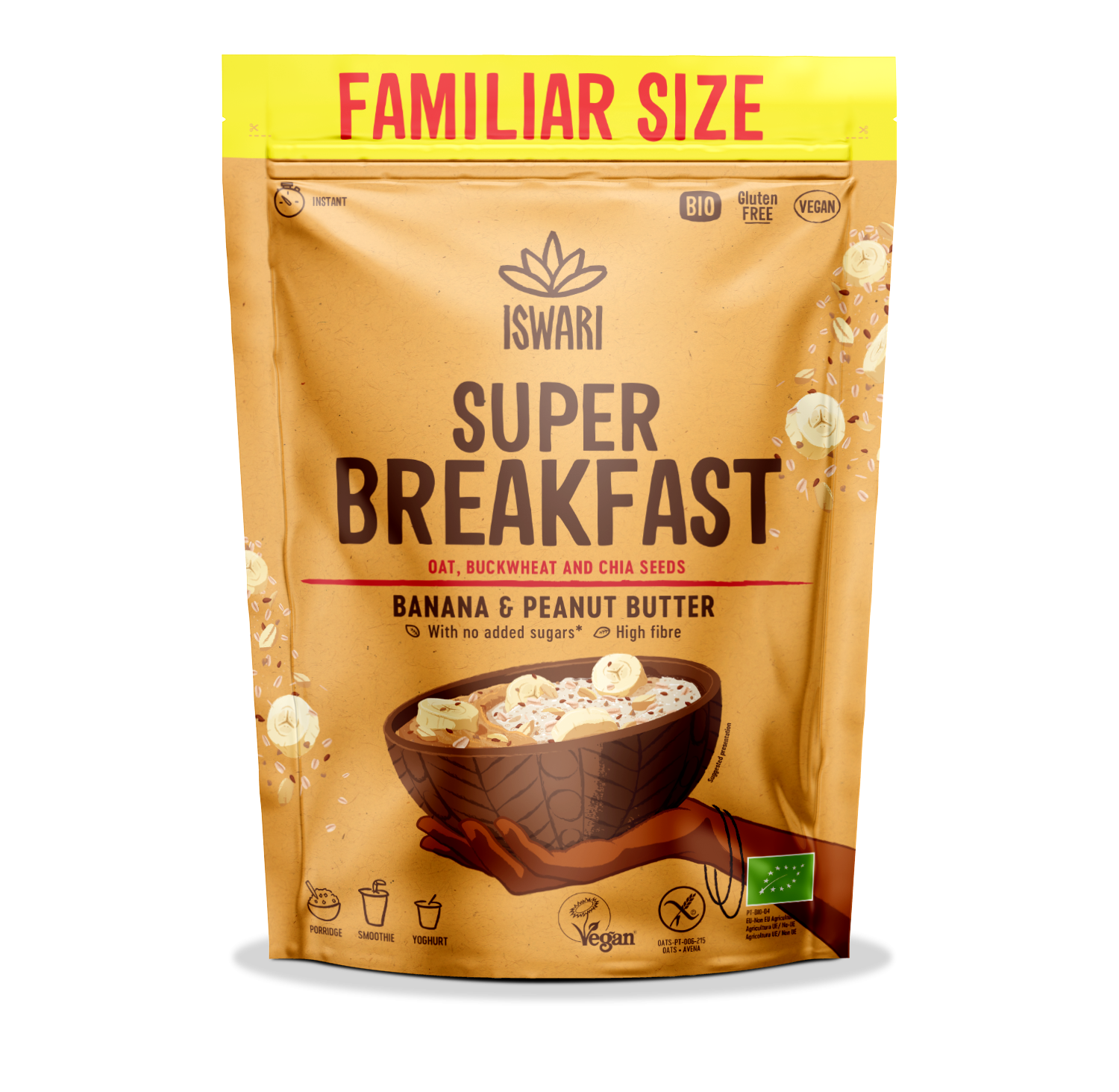 Súper Desayuno con Mantequilla de Cacahuete y Plátano 1