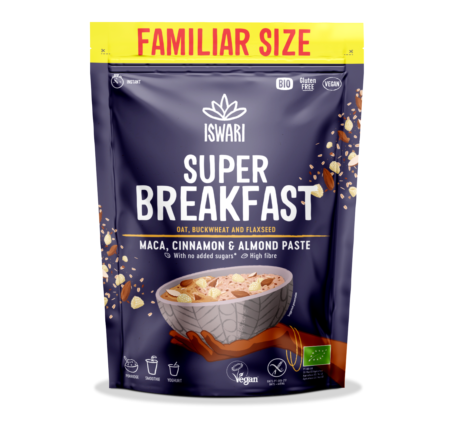 Super Breakfast Maca, Cinnamon and Almond paste 1