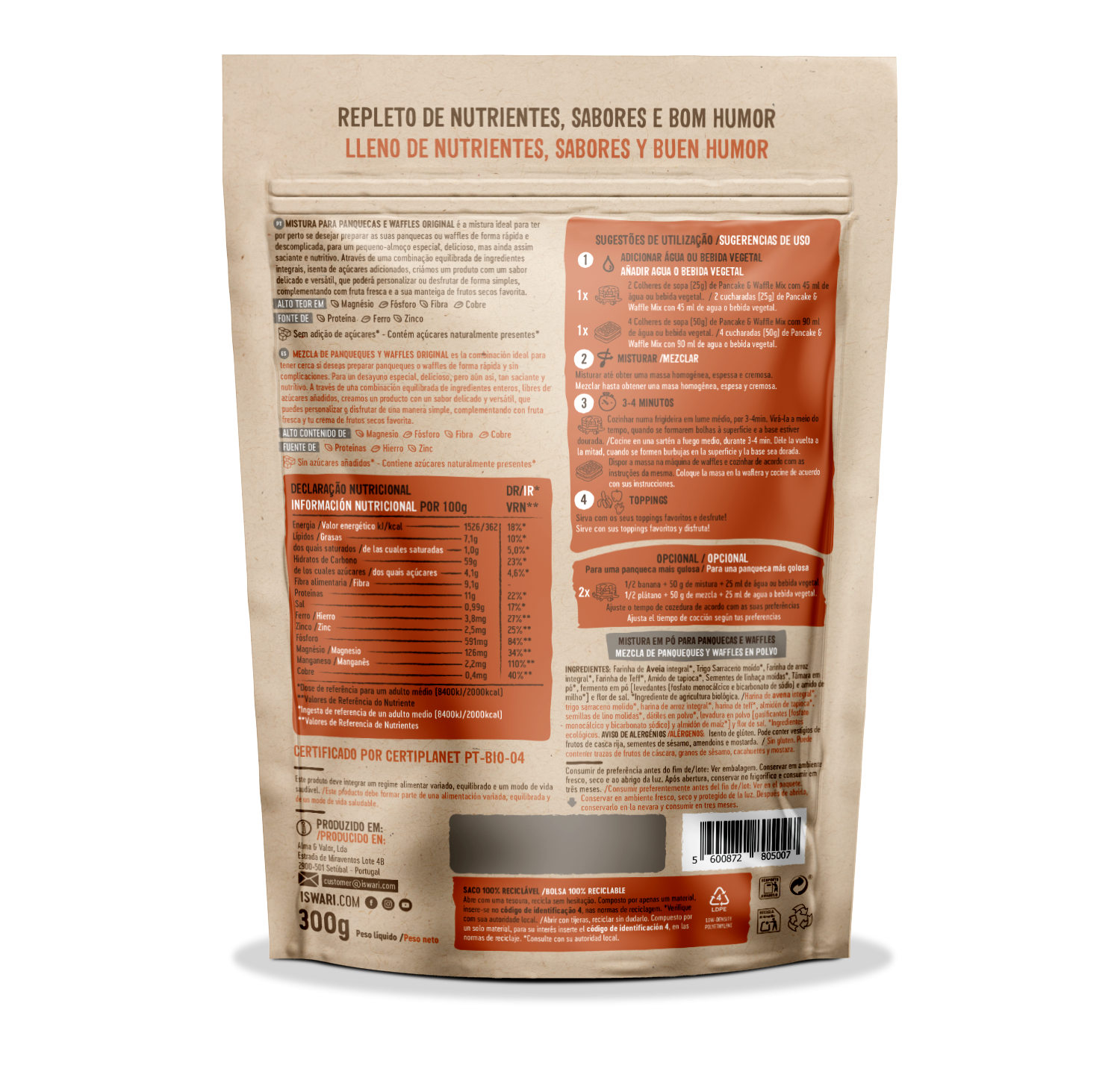 Pancake & Waffle mix - Original 2